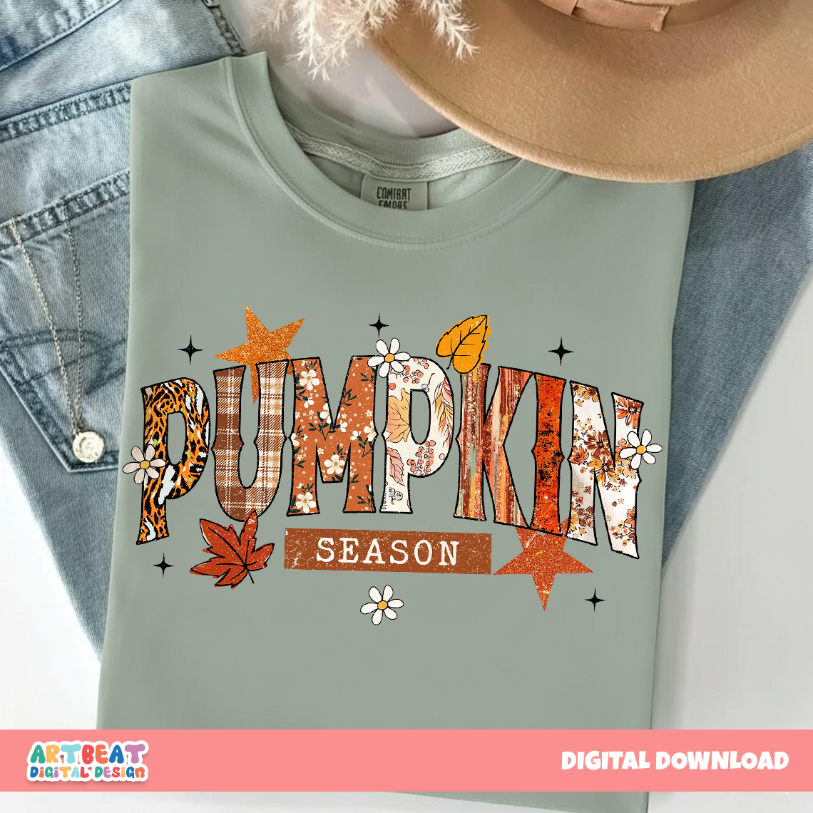 Preppy Pumpkin Bow PNG SVG, Cute Fall Coquette Pumpkin Clipart, Autumn Sublimation Design, Thanksgiving Cricut Silhouette Files